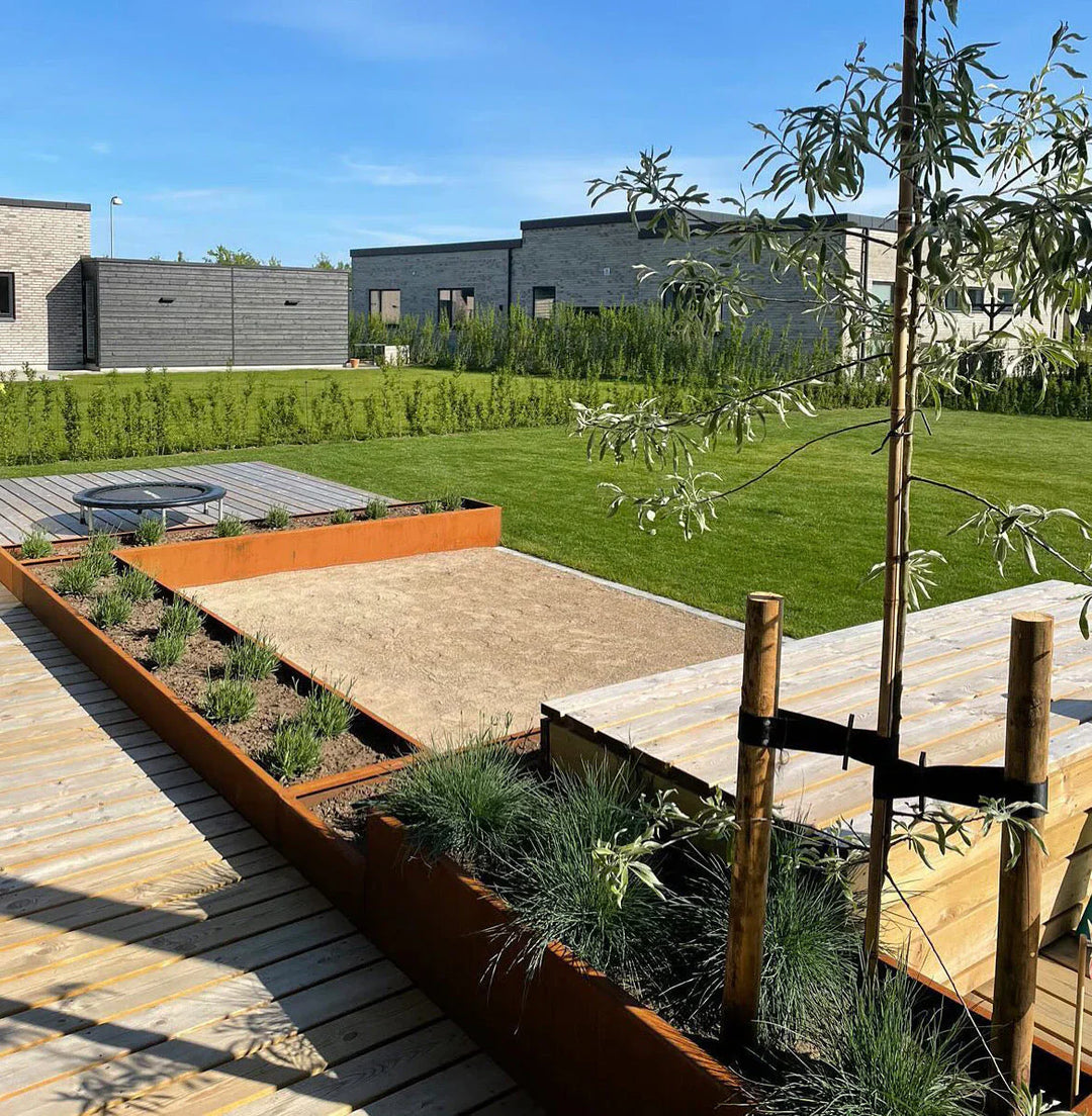 Inspirasjon til høybed, blomsterbed og hagebed | Stålhagen