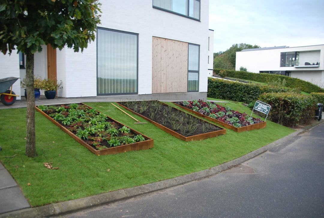 Inspirasjon til bruk av høybed i hagen