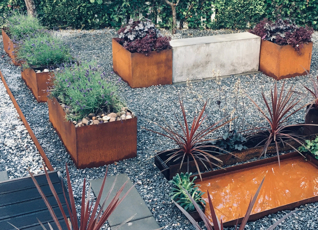 5 gode grunner til å velge et høybed i cortenstål