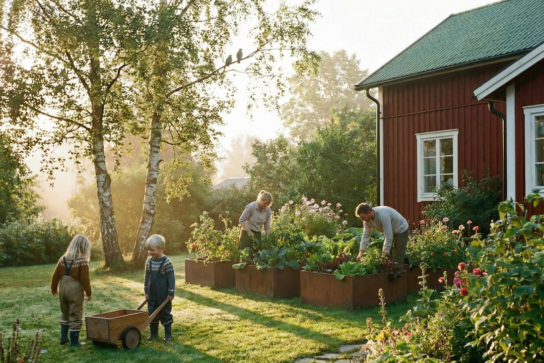 Cortenstål til hytte, feriehus og kolonihage - en guide til lite vedlikehold og et vakkert uttrykk