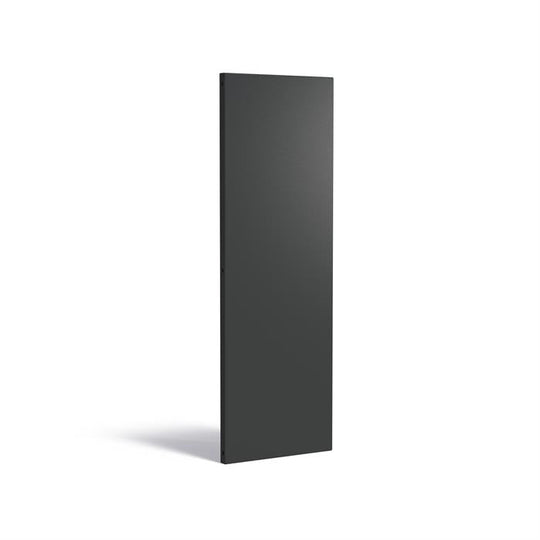 Gjerde i pulverlakkert stål, enkel modell, 600 mm bredt