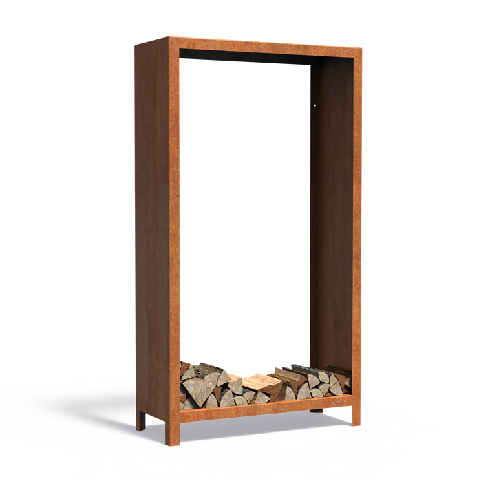 Vedoppbevaring i cortenstål