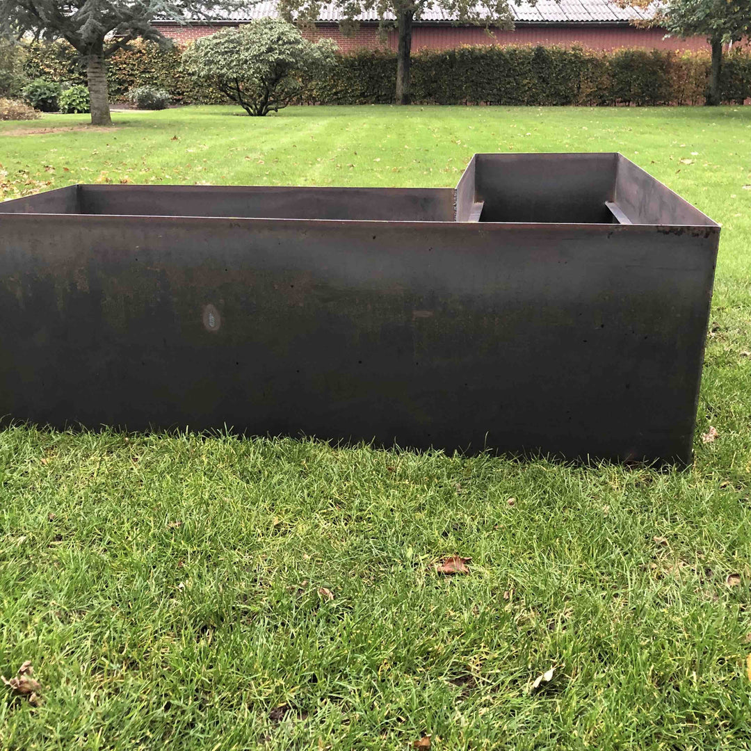 Hjørne-/vinkelplantekasse