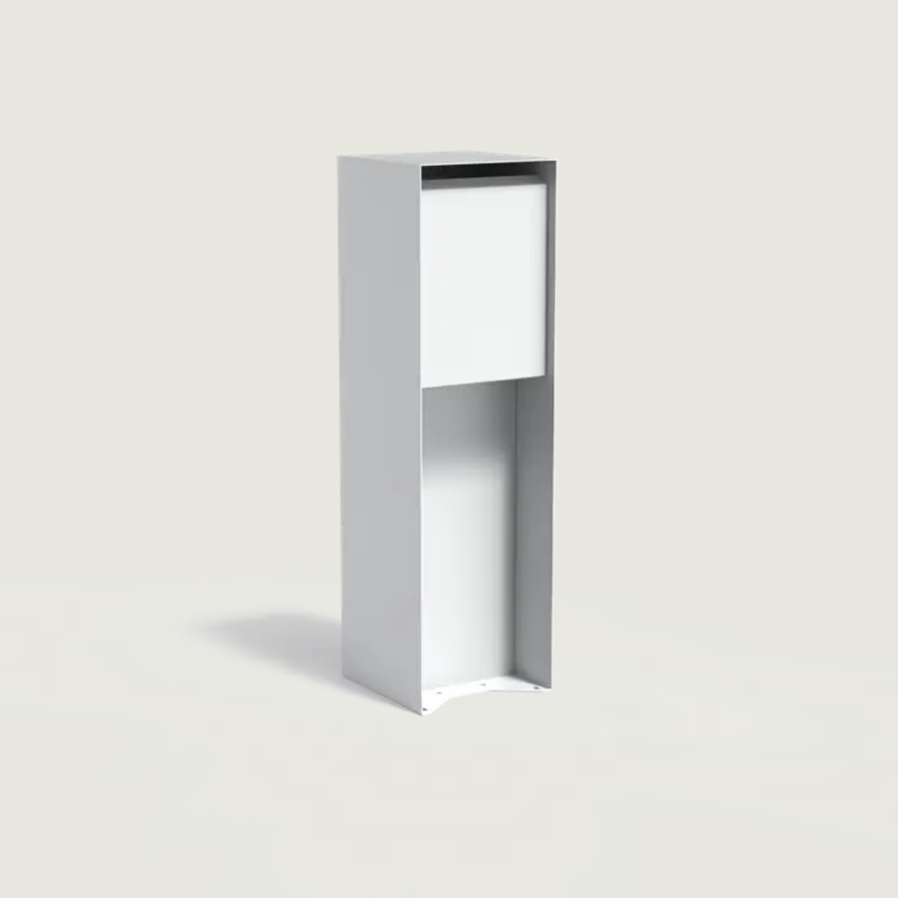Postkasse i lakkert stål - design modell
