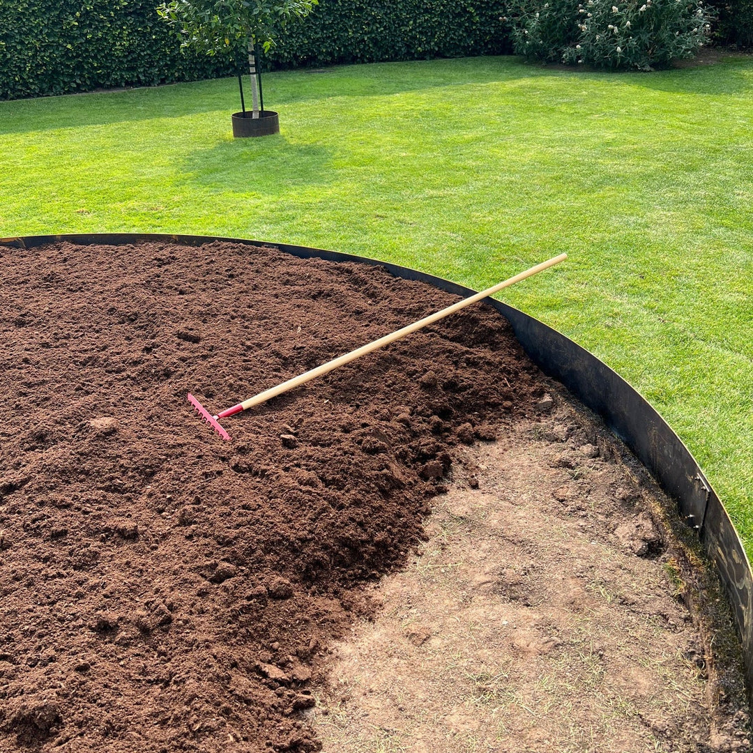 Spesialmål: Bedsirkel i 3 mm cortenstål