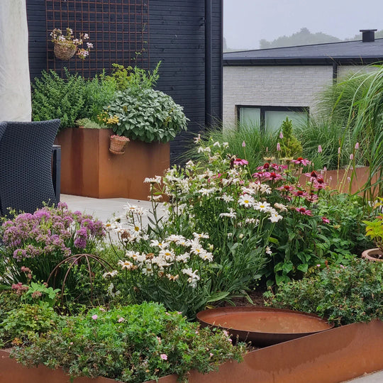 Speilbasseng, rund modell