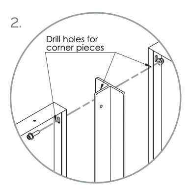 Gjerde i cortenstål med utskjæring: Bambus 2