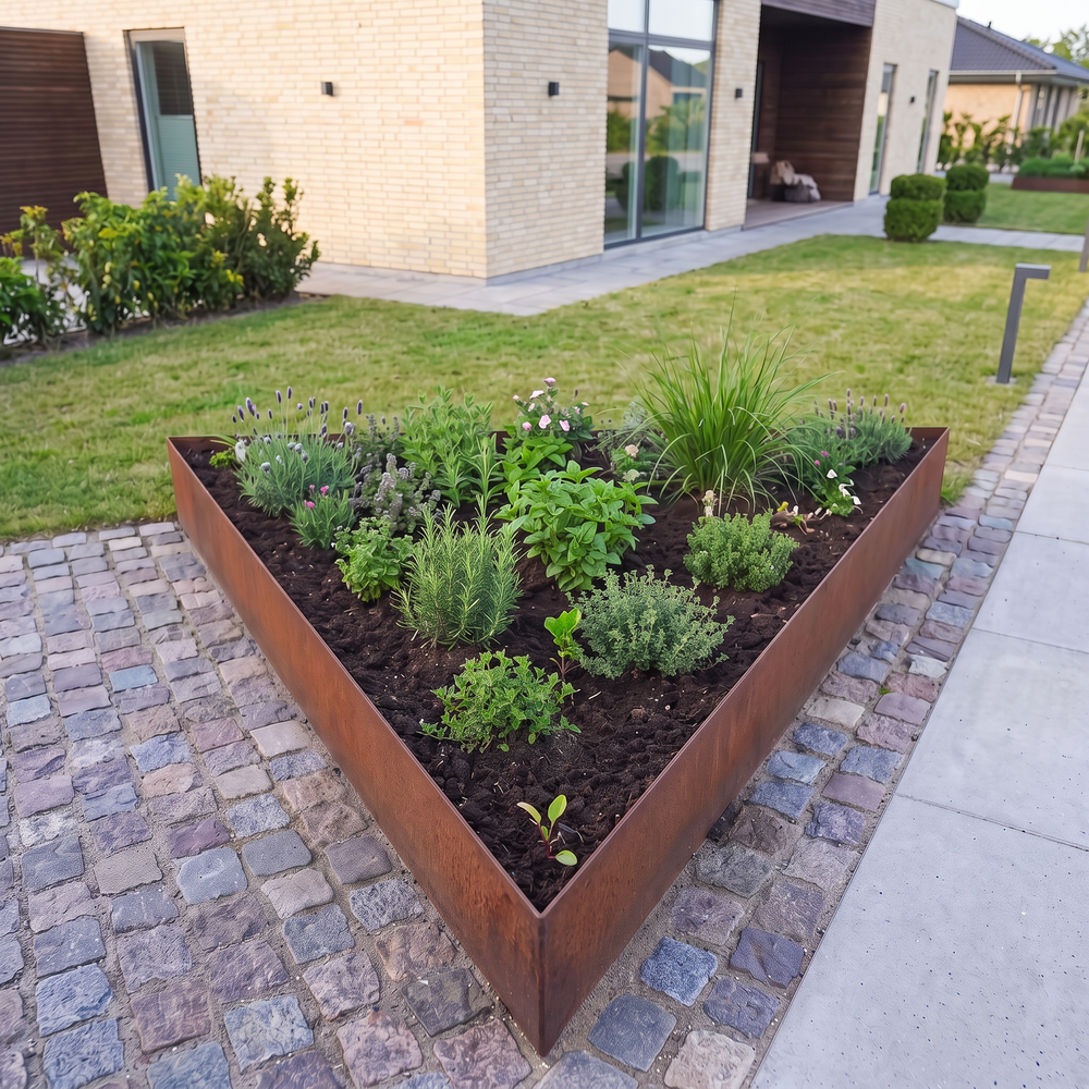 Plantekasse trekantmodell