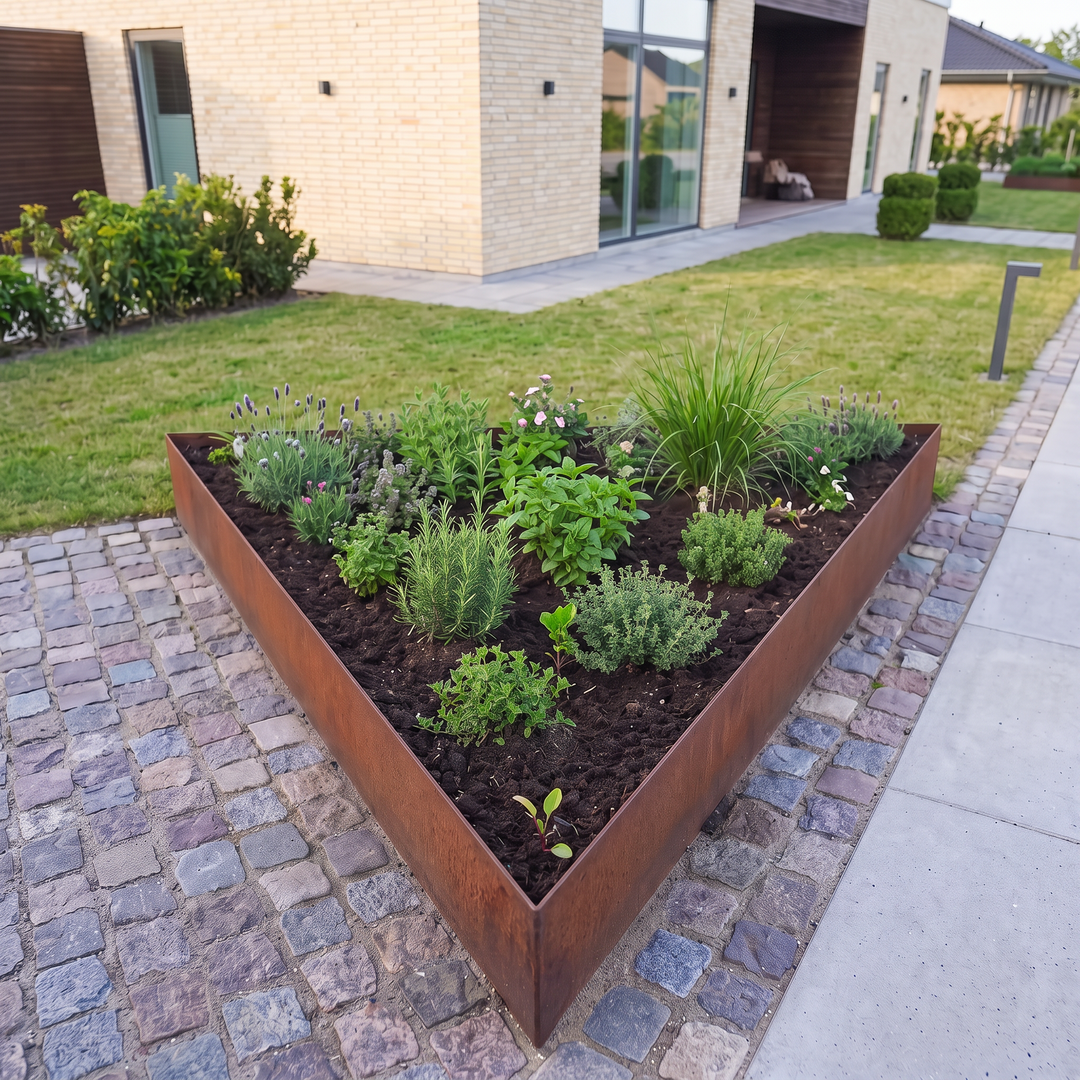 Plantekasse trekantmodell